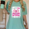 Breast Cancer Wings Shirt I Wear Pink In Memory Of My Mama Women's Comfort Colors T-Shirt Violet Breast Cancer Wings Shirt I Wear Pink In Memory Of My Mama Women's Comfort Colors T-Shirt Violet