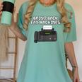 Bring Back Fax Machines Office Sarcasm Nostalgia Women's Comfort Colors T-Shirt Violet