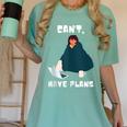 Can't Have Plans Introvert Staying Home Women's Comfort Colors T-Shirt Violet Can't Have Plans Introvert Staying Home Women's Comfort Colors T-Shirt Violet