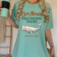 Captain Ahab’s Whale Watching Tours – Moby Book Parody Women's Comfort Colors T-Shirt Violet