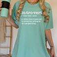 Casino Gambler Willing To Discuss Gambling Introvert Women's Comfort Colors T-Shirt Violet