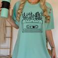 Cassette Tee 80s 90s Retro Party Costume Nostalgia Cassette Women's Comfort Colors T-Shirt Violet