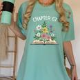 Chapter 67th Birthday Bookworm 67 Memes Book Lovers Women's Comfort Colors T-Shirt Violet Chapter 67th Birthday Bookworm 67 Memes Book Lovers Women's Comfort Colors T-Shirt Violet