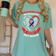 CHD Heart Disease Awareness Shirts In Memory Great Grandson Women's Comfort Colors T-Shirt Violet