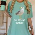 Chip Stealing Seagull Men Women Seaside Holiday Memory Women's Comfort Colors T-Shirt Violet