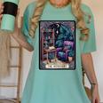 Color Graphic The Introvert Tarot Card Raglan Baseball Tee Women's Comfort Colors T-Shirt Violet Color Graphic The Introvert Tarot Card Raglan Baseball Tee Women's Comfort Colors T-Shirt Violet