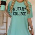 Crazy Sarcastic MUTANT COLLEGE Introvert Anti Social Women's Comfort Colors T-Shirt Violet Crazy Sarcastic MUTANT COLLEGE Introvert Anti Social Women's Comfort Colors T-Shirt Violet
