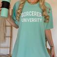Crazy Sarcastic SORCERER UNIVERSITY Introvert Anti Social Women's Comfort Colors T-Shirt Violet Crazy Sarcastic SORCERER UNIVERSITY Introvert Anti Social Women's Comfort Colors T-Shirt Violet