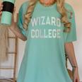 Crazy Sarcastic WIZARD COLLEGE Introvert Anti Social Academy Women's Comfort Colors T-Shirt Violet Crazy Sarcastic WIZARD COLLEGE Introvert Anti Social Academy Women's Comfort Colors T-Shirt Violet