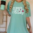 Cupid's Homebody Introvert Valentine's Day Home Women's Comfort Colors T-Shirt Violet Cupid's Homebody Introvert Valentine's Day Home Women's Comfort Colors T-Shirt Violet