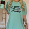 Cupid's Homebody Introvert Valentine's Day Home Women's Comfort Colors T-Shirt Violet Cupid's Homebody Introvert Valentine's Day Home Women's Comfort Colors T-Shirt Violet