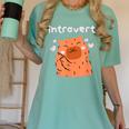 Cute Introvert Graphic Tee Women's Comfort Colors T-Shirt Violet Cute Introvert Graphic Tee Women's Comfort Colors T-Shirt Violet