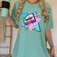 Dabbing Cassette Tape 70s 80s 80s Outfit Nostalgia Women's Comfort Colors T-Shirt Violet