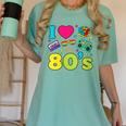 Dad I Love The 80's Retro 80s Nostalgia For Dad Women's Comfort Colors T-Shirt Violet Dad I Love The 80's Retro 80s Nostalgia For Dad Women's Comfort Colors T-Shirt Violet