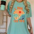 I Dig The 70s Aesthetic Nostalgia 1970's Retro 70s Party Women's Comfort Colors T-Shirt Violet