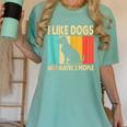 I Like Dogs And Maybe 3 People Introvert Women's Comfort Colors T-Shirt Violet