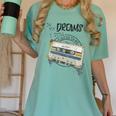 Dreams Of Music Mixtapes Retro Cassette Lifestyle Nostalgia Premium Tri-Blend Women's Comfort Colors T-Shirt Violet