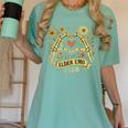 Elder Emo Club Skeleton Hands Heart Nostalgia Women's Comfort Colors T-Shirt Violet