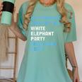 Elephant Party For Introvert Going Women's Comfort Colors T-Shirt Violet