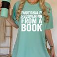 Emotionally Recovering From A Book Women's Comfort Colors T-Shirt Violet