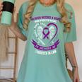 Epilepsy Awareness Day Month In Memory Of Daughter In Law Women's Comfort Colors T-Shirt Violet Epilepsy Awareness Day Month In Memory Of Daughter In Law Women's Comfort Colors T-Shirt Violet