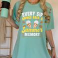 Every Sip Brings Back A Summer Memory Iced Coffee Women's Comfort Colors T-Shirt Violet Every Sip Brings Back A Summer Memory Iced Coffee Women's Comfort Colors T-Shirt Violet