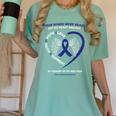 Faith Hope Love In Memory Of Brother Colon Cancer Awareness Women's Comfort Colors T-Shirt Violet