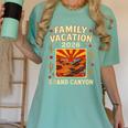 Family Vacation Grand Canyon 2026 Nostalgia Women's Comfort Colors T-Shirt Violet