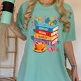 Fantasy Drama Tragedy Books Subtle Anti-Trump Women's Comfort Colors T-Shirt Violet