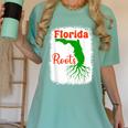Florida Roots Florida Nostalgia Women's Comfort Colors T-Shirt Violet