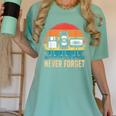Never Forget Retro 80s 90s Floppy VHS Cassette Nostalgia Women's Comfort Colors T-Shirt Violet