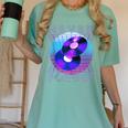 Never Forget Retro 80s 90s Nostalgia Women's Comfort Colors T-Shirt Violet