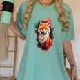 Fox For Fox Lovers Men Women Kids Introverts Women's Comfort Colors T-Shirt Violet