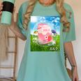 Frutiger Aero Aesthetic Tech Kawaii Strawberry Milk Fishes Women's Comfort Colors T-Shirt Violet Frutiger Aero Aesthetic Tech Kawaii Strawberry Milk Fishes Women's Comfort Colors T-Shirt Violet