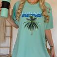 Frutiger Aero Palm Tree Y2k Aesthetic 2000s Trend Women's Comfort Colors T-Shirt Violet
