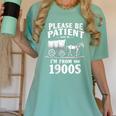 Gentle Nostalgia Plea Please Be Patient I'm From The 1900s Women's Comfort Colors T-Shirt Violet Gentle Nostalgia Plea Please Be Patient I'm From The 1900s Women's Comfort Colors T-Shirt Violet