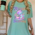 Goth Capybara Ramen Ritual Feasting Soft Introvert Art Women's Comfort Colors T-Shirt Violet