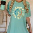 Groovy Like The 70s Peace Aesthetic Nostalgia 1970's Retro Women's Comfort Colors T-Shirt Violet