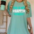 This Is My Happy Face Introvert Women's Comfort Colors T-Shirt Violet This Is My Happy Face Introvert Women's Comfort Colors T-Shirt Violet