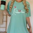 This Is My Happy Face List Christmas Introvert Women's Comfort Colors T-Shirt Violet This Is My Happy Face List Christmas Introvert Women's Comfort Colors T-Shirt Violet