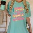 Hilarious 1985 Big Hair Bangs Joke For Gen X Nostalgia Women's Comfort Colors T-Shirt Violet