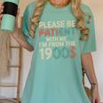 Humor Retro Please Be Patient With Me I'm From The 1900s Premium Women's Comfort Colors T-Shirt Violet Humor Retro Please Be Patient With Me I'm From The 1900s Premium Women's Comfort Colors T-Shirt Violet