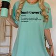 Hunt-Trovert Hunting Camo Woods Introvert Women's Comfort Colors T-Shirt Violet Hunt-Trovert Hunting Camo Woods Introvert Women's Comfort Colors T-Shirt Violet