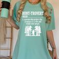 Huntrovert Introvert Hunting Women's Comfort Colors T-Shirt Violet