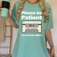 I'm From The 1900s Be Patient Retro Cassette Tape Premium Women's Comfort Colors T-Shirt Violet I'm From The 1900s Be Patient Retro Cassette Tape Premium Women's Comfort Colors T-Shirt Violet