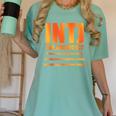 INTJ Architect Personality Introvert Sarcastic Orange Women's Comfort Colors T-Shirt Violet INTJ Architect Personality Introvert Sarcastic Orange Women's Comfort Colors T-Shirt Violet