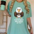 Introvert Eagle And Coffee Lovers Women's Comfort Colors T-Shirt Violet