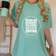 Introvert Guitarist Play Guitar Instrument Music Acoustic Women's Comfort Colors T-Shirt Violet