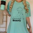 Introvert Health Aware Acceptance Beauty Art Women's Comfort Colors T-Shirt Violet Introvert Health Aware Acceptance Beauty Art Women's Comfort Colors T-Shirt Violet