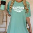 Introvert Like a Normal Person Except Much Cooler Women's Comfort Colors T-Shirt Violet